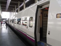 Llegar en tren a Málaga 