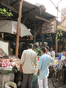 Compras en El Cairo