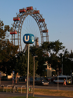 El parque de atracciones Prater de Viena