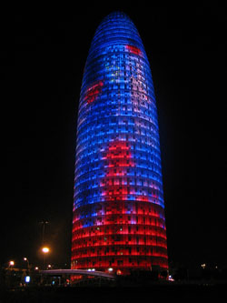 La Torre Agbar de Barcelona