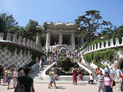 El Parc Guell de Barcelona