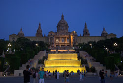 Montjuic y Tibidabo de Barcelona