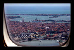 Llegar en Avion a Venecia