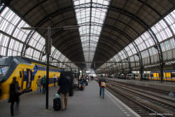 Llegar en Tren a Amsterdam