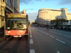 Moverse en Bus por Barcelona