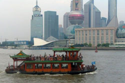 Crucero por el rio Huangpu de Shanghai