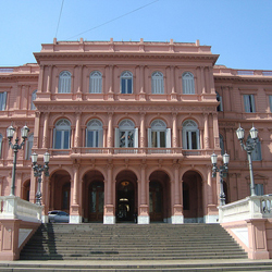 Plaza de Mayo y Casa Rosada de Buenos Aires 