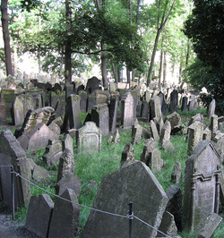 Antiguo cementerio judio de Praga