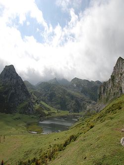 Lagos de Covadonga en Asturias