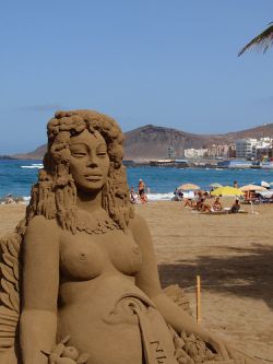 Playa de las Canteras en Gran Canaria